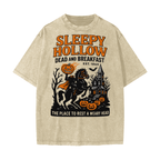 Sleepy Hollow Bed & Breakfast Acid Wash T-Shirt Goth Cloth Co.