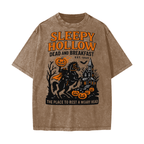 Sleepy Hollow Bed & Breakfast Acid Wash T-Shirt Goth Cloth Co.