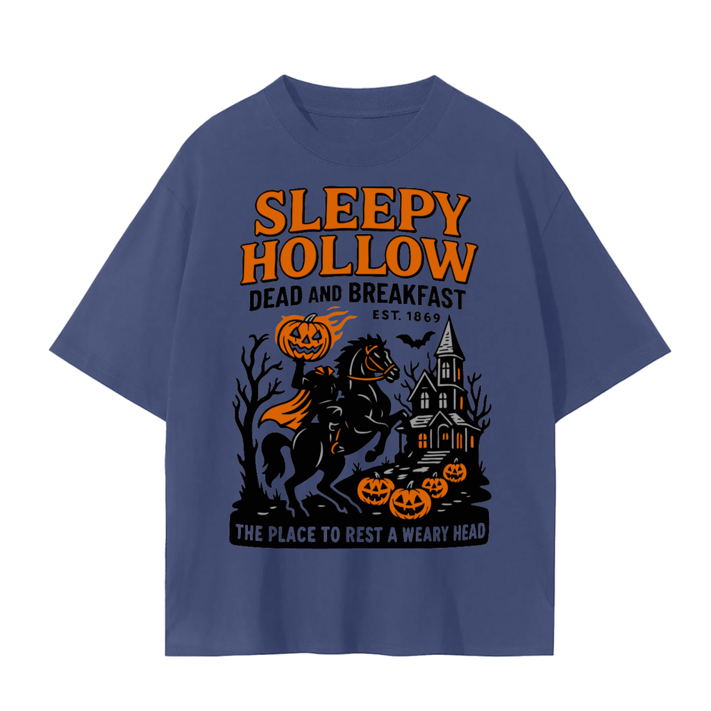 Sleepy Hollow Dead and Breakfast Comfy Tee Goth Cloth Co.