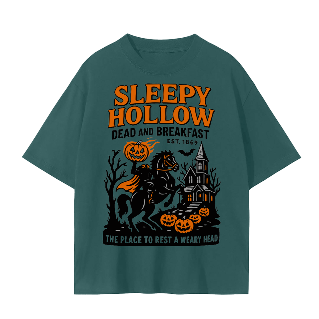 Sleepy Hollow Dead and Breakfast Comfy Tee Goth Cloth Co.