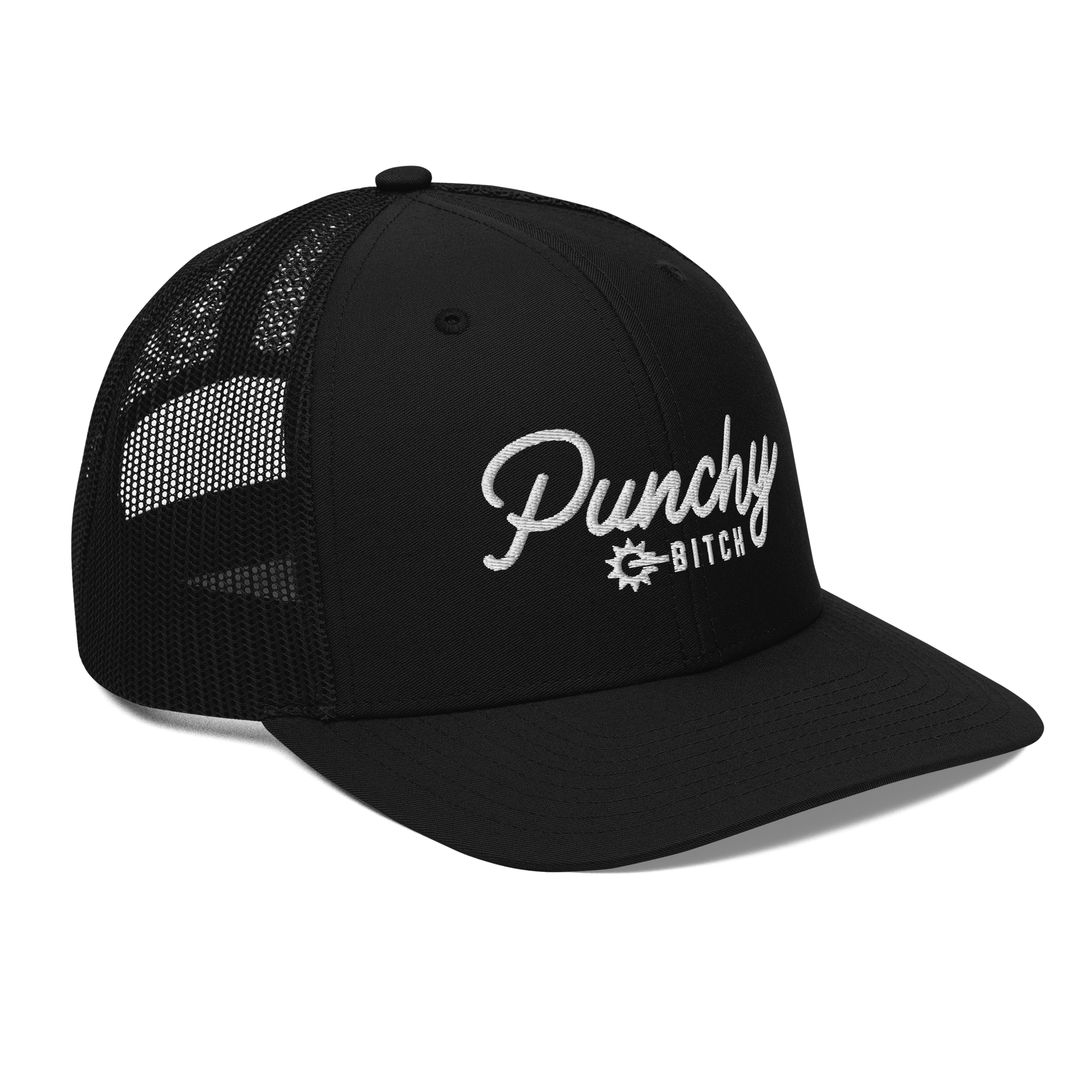 Punchy Bitch Hat - White Logo Wild Cactus Boutique