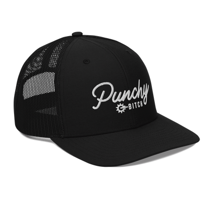 Punchy Bitch Hat - White Logo Wild Cactus Boutique