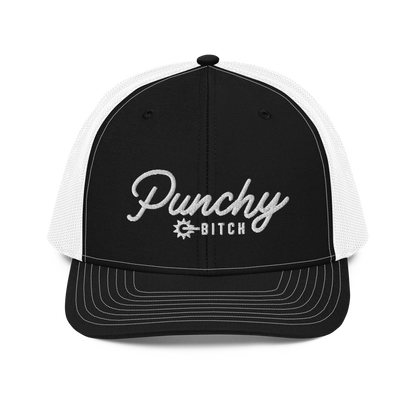 Punchy Bitch Hat - White Logo Wild Cactus Boutique