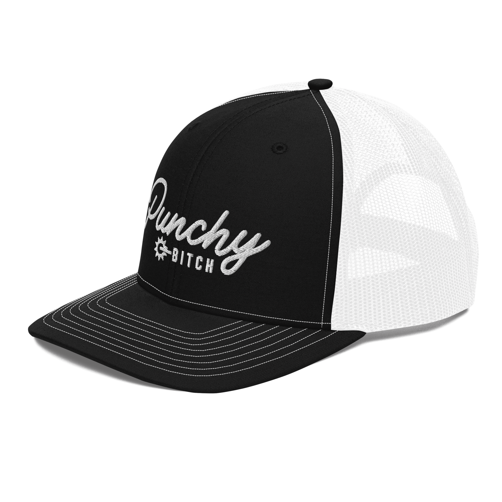 Punchy Bitch Hat - White Logo Wild Cactus Boutique