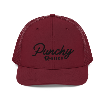 Punchy Bitch Hat - Black Logo Wild Cactus Boutique