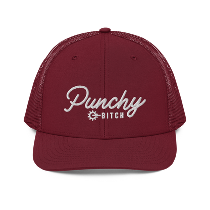 Punchy Bitch Hat - White Logo Wild Cactus Boutique