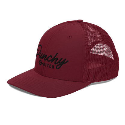Punchy Bitch Hat - Black Logo Wild Cactus Boutique