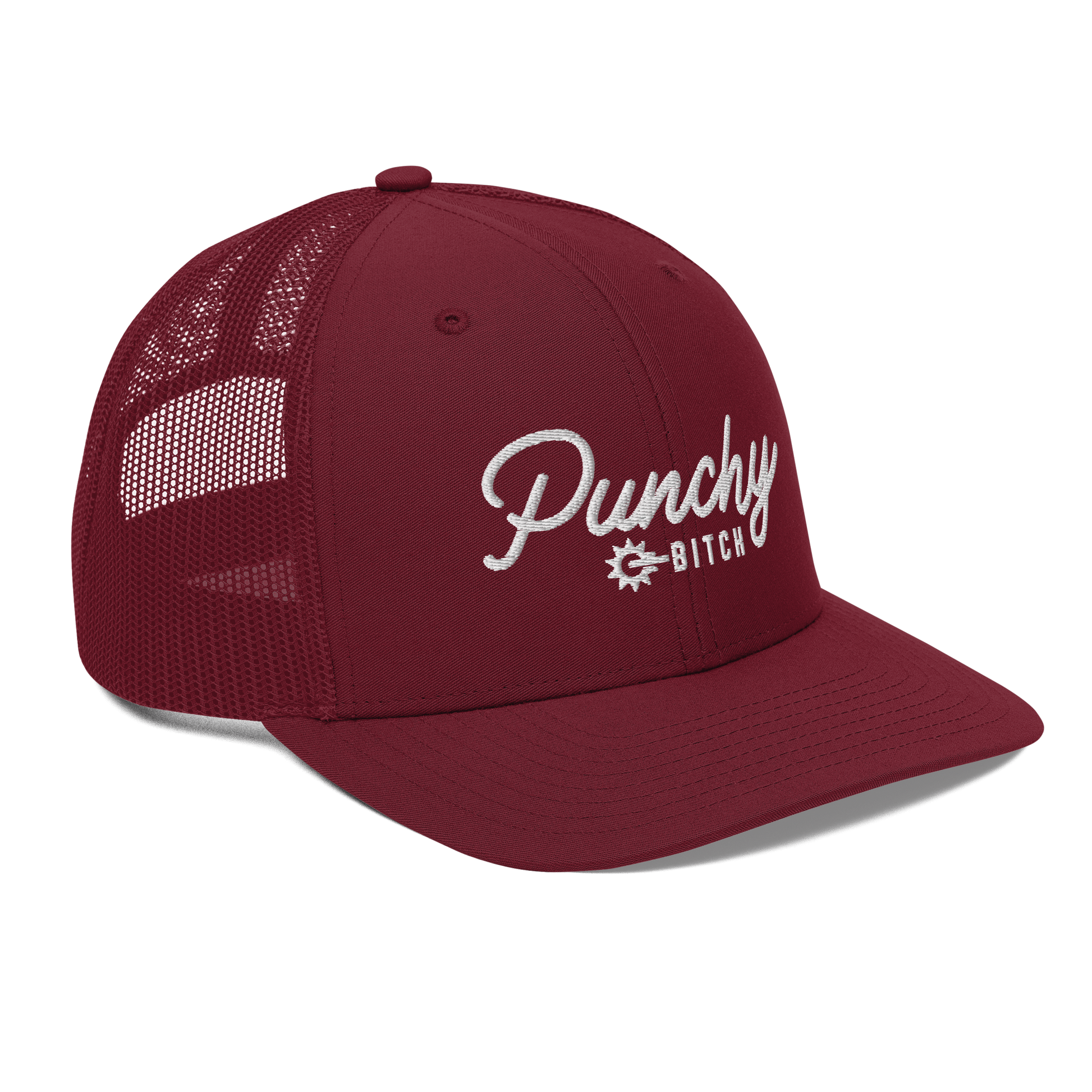 Punchy Bitch Hat - White Logo Wild Cactus Boutique