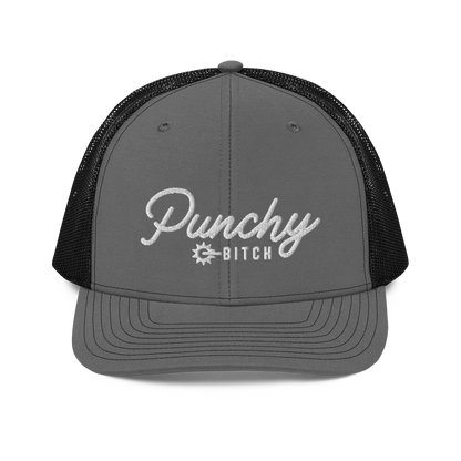Punchy Bitch Hat - White Logo Wild Cactus Boutique