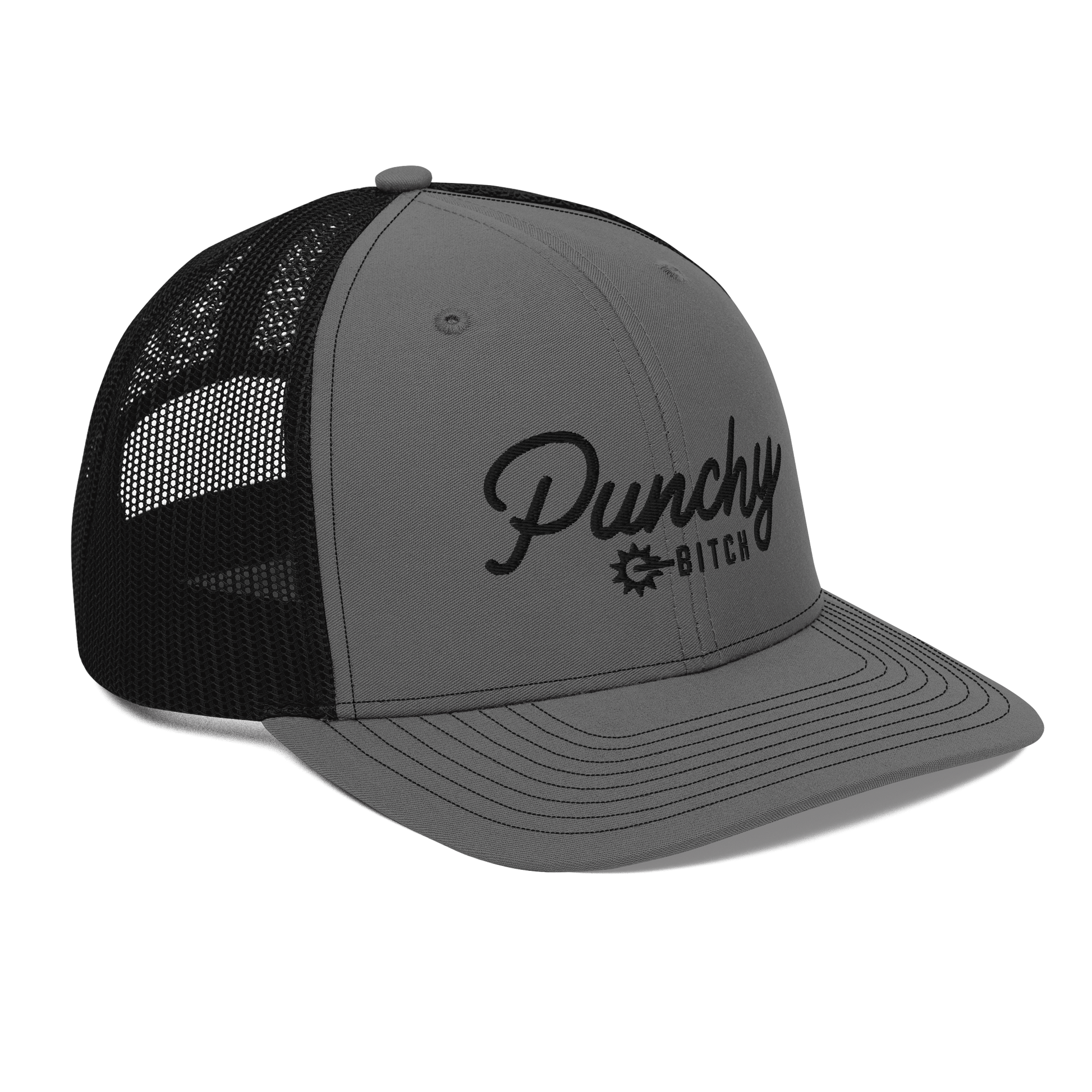 Punchy Bitch Hat - Black Logo Wild Cactus Boutique