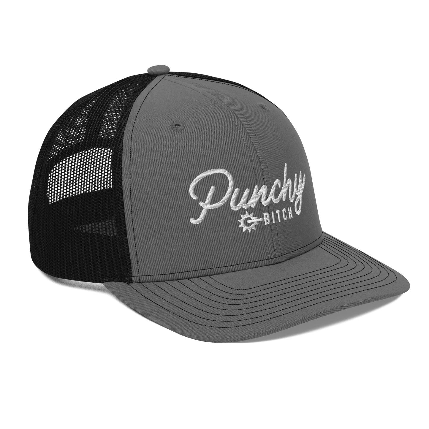 Punchy Bitch Hat - White Logo Wild Cactus Boutique