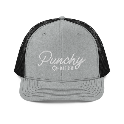 Punchy Bitch Hat - White Logo Wild Cactus Boutique