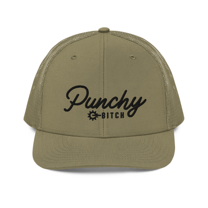 Punchy Bitch Hat - Black Logo Wild Cactus Boutique