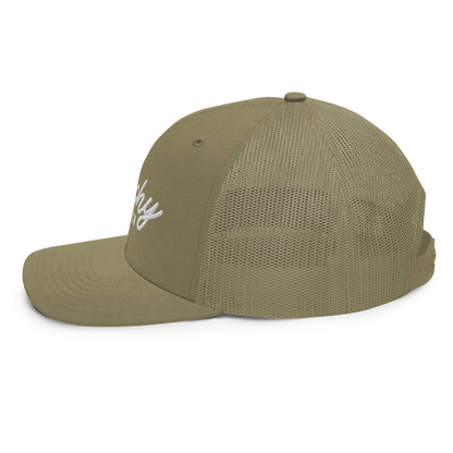 Punchy Bitch Hat - White Logo Wild Cactus Boutique