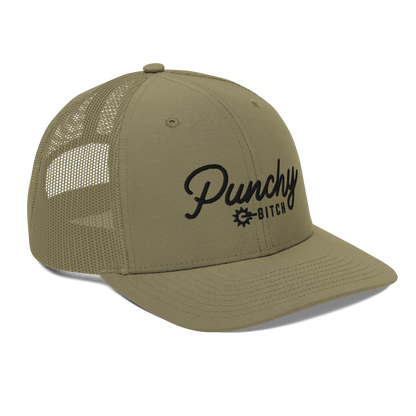 Punchy Bitch Hat - Black Logo Wild Cactus Boutique