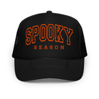 Spooky Season Embroidered Foam Trucker Hat Goth Cloth Co.