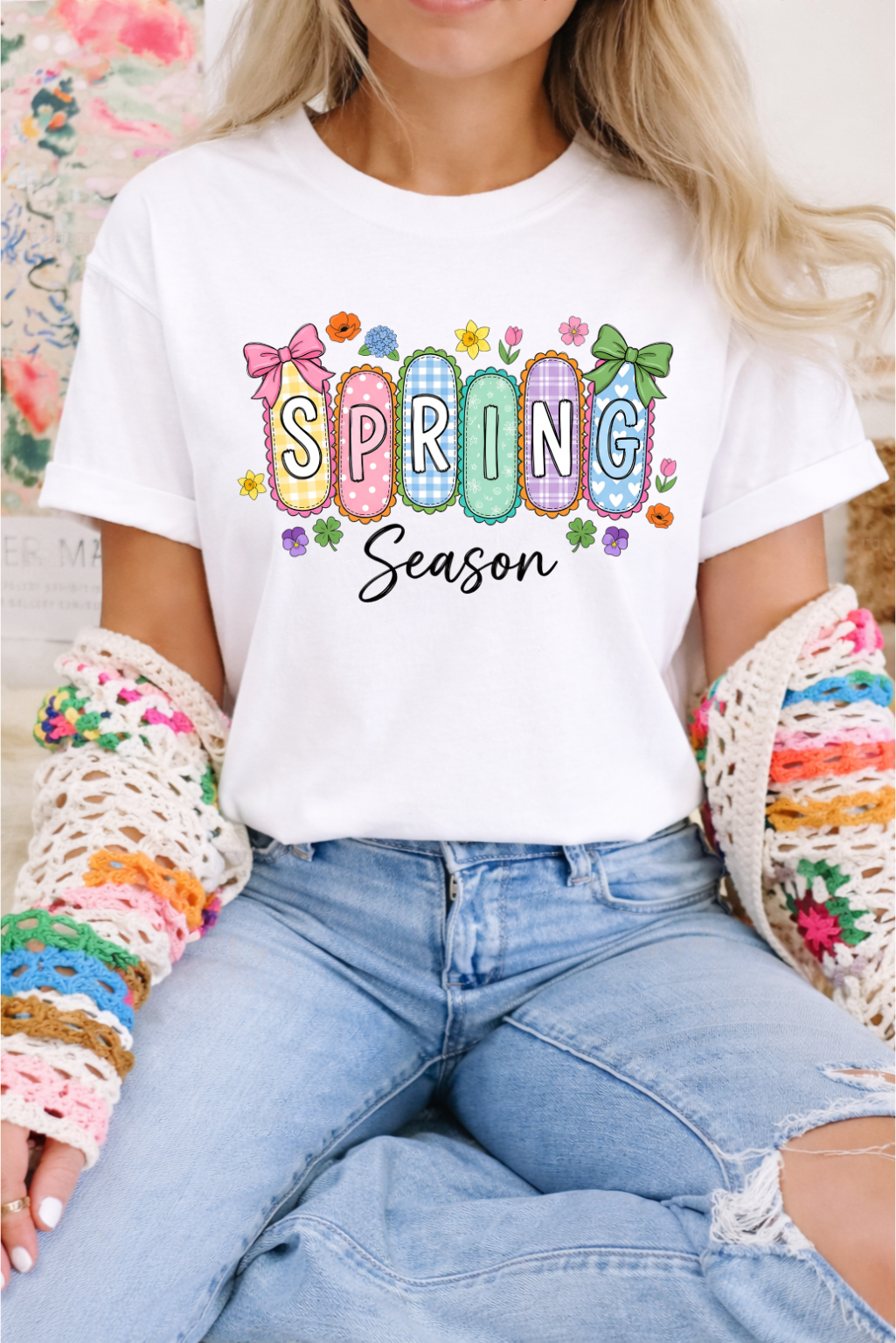 Spring Season Graphic Tee and Sweatshirt Thread & Co. Boutique, LLC