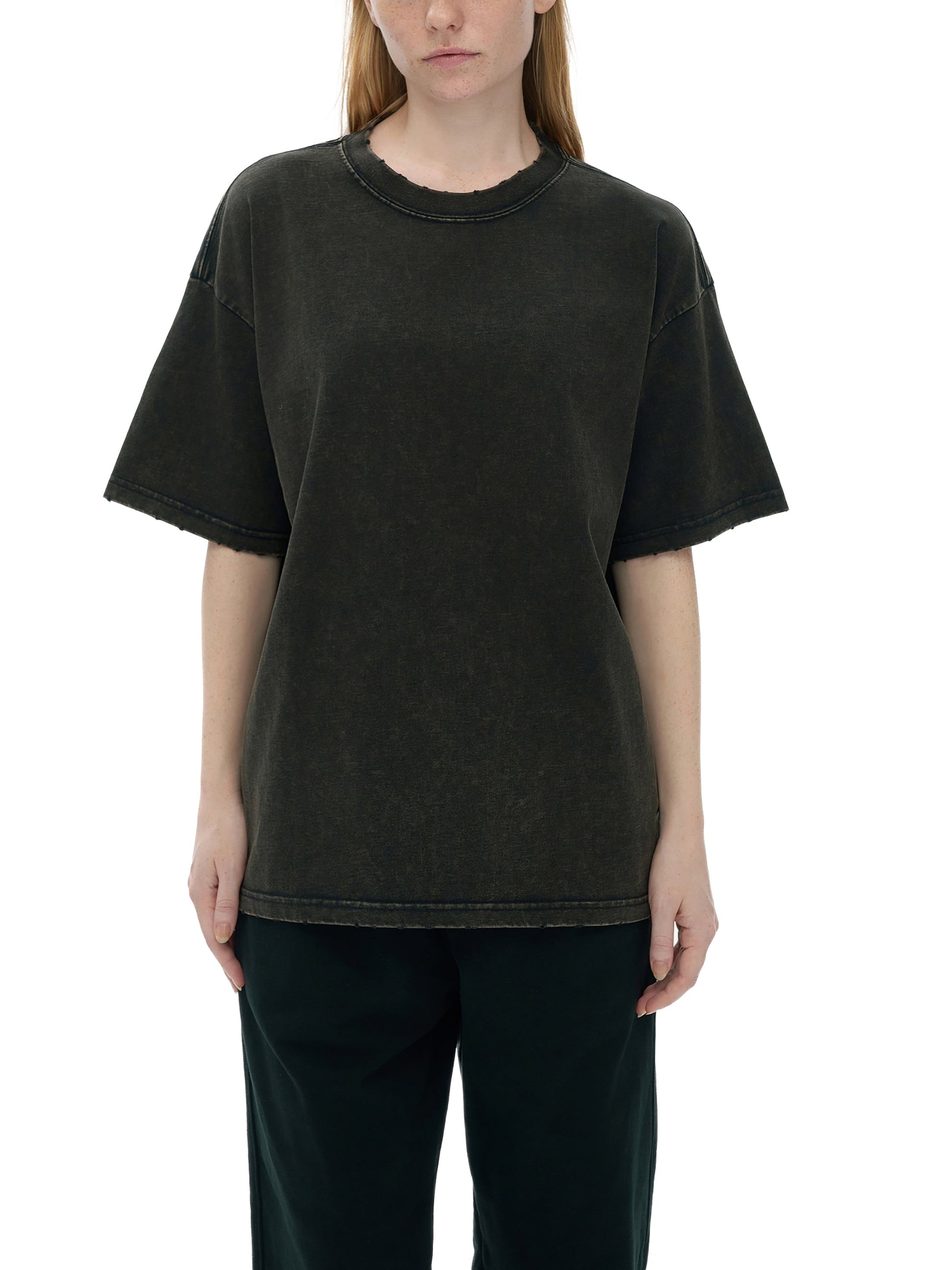 Summoning Shadows Edge Frayed Vintage Washed Tee Goth Cloth Co.