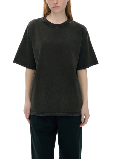 Summoning Shadows Edge Frayed Vintage Washed Tee Goth Cloth Co.