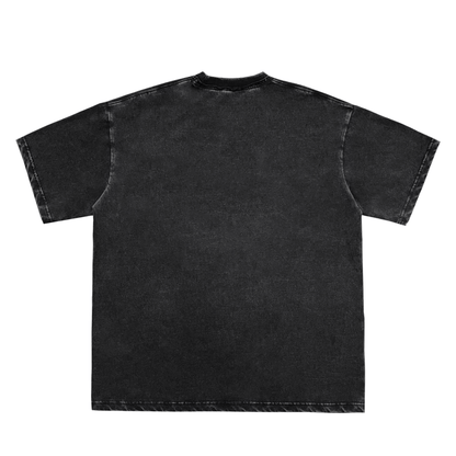 Summoning Shadows Edge Frayed Vintage Washed Tee Goth Cloth Co.
