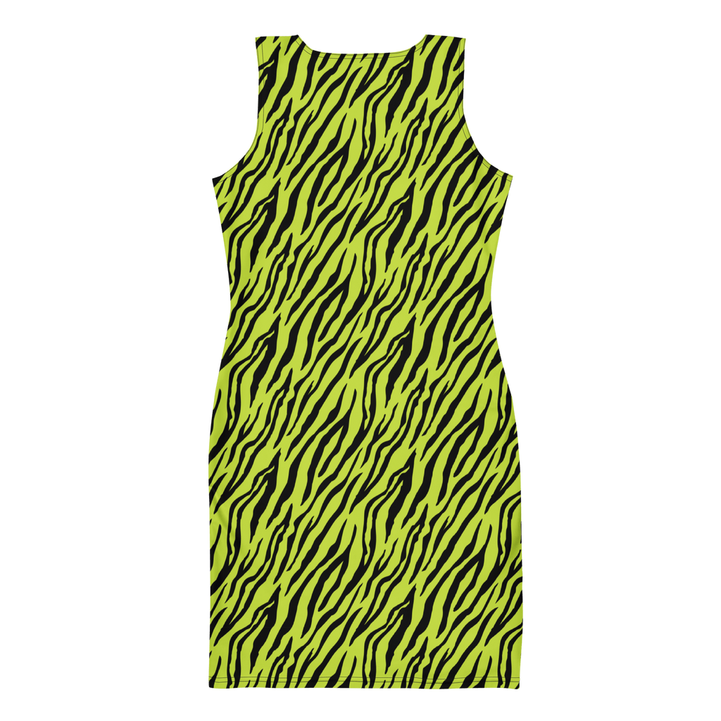Tangy Tiger Bodycon Dress Goth Cloth Co.