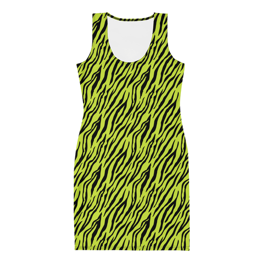 Tangy Tiger Bodycon Dress Goth Cloth Co.