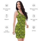 Tangy Tiger Bodycon Dress Goth Cloth Co.