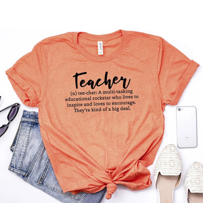 Teacher Shirt - Teacher Gift - Teacher Definition T-shirt Joyful Moose