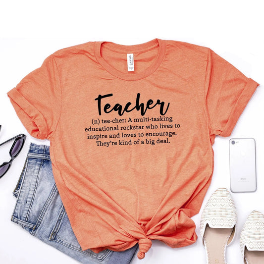 Teacher Shirt - Teacher Gift - Teacher Definition T-shirt Joyful Moose