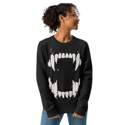 Thirst Trap Knit Crewneck Sweater Goth Cloth Co.