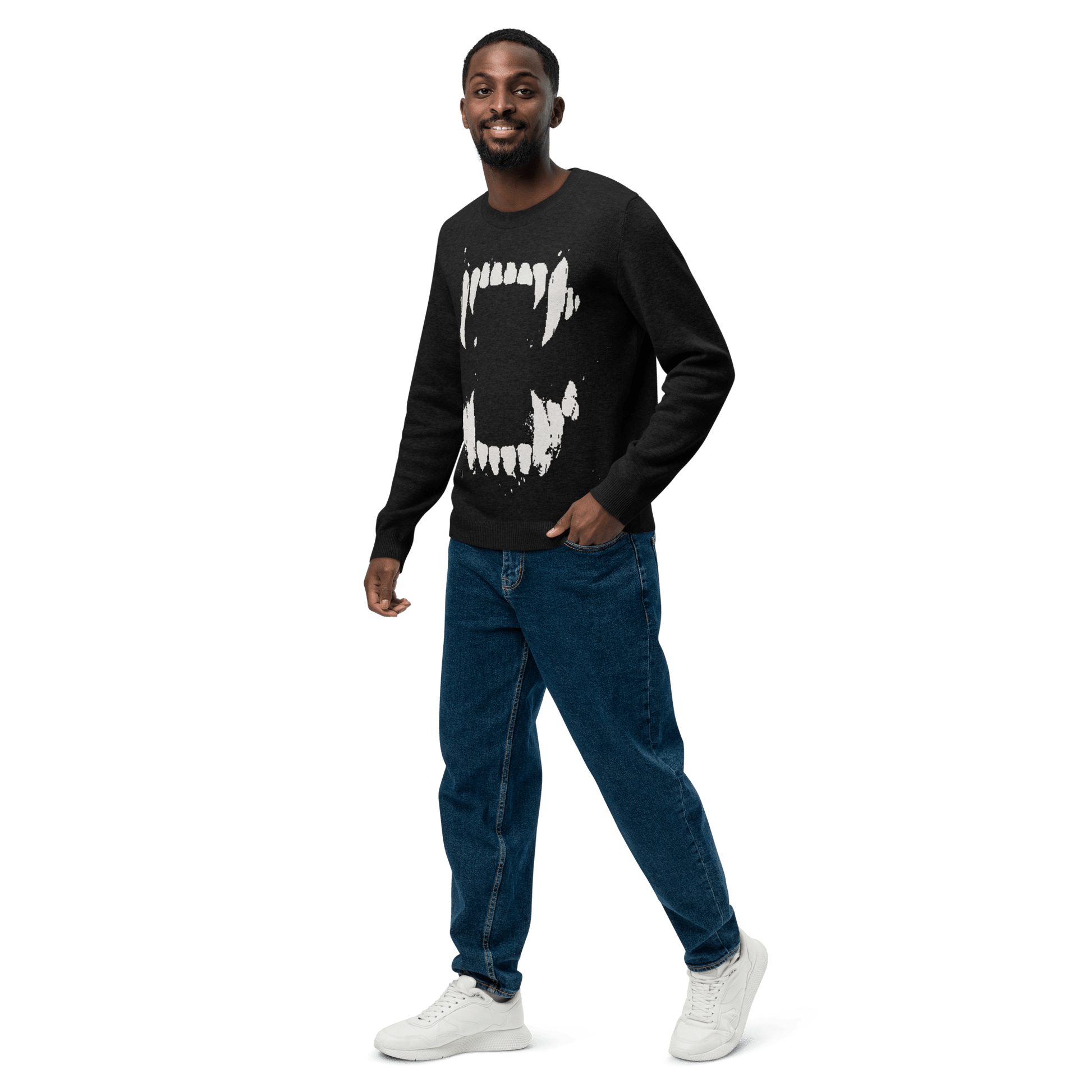 Thirst Trap Knit Crewneck Sweater Goth Cloth Co.