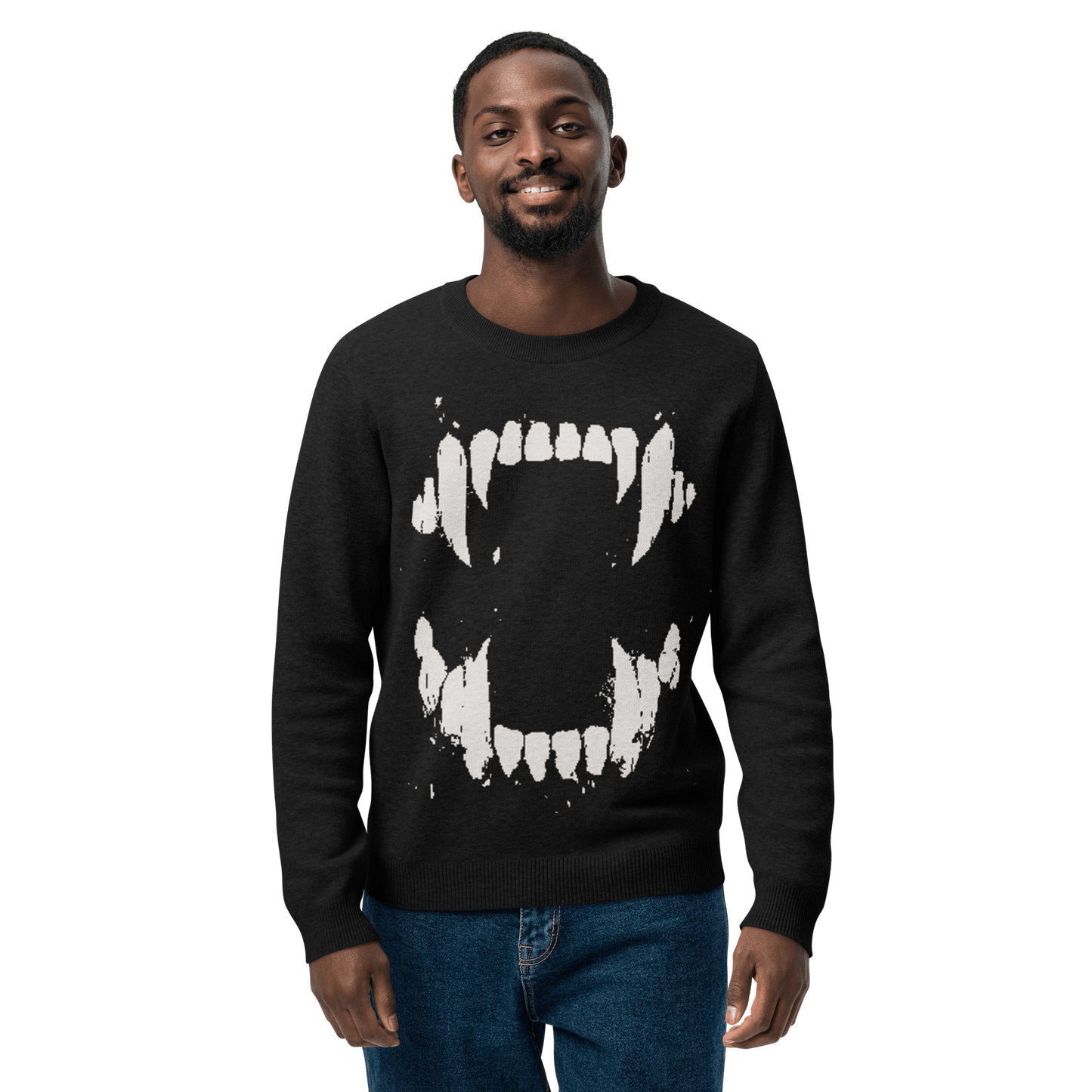 Thirst Trap Knit Crewneck Sweater Goth Cloth Co.
