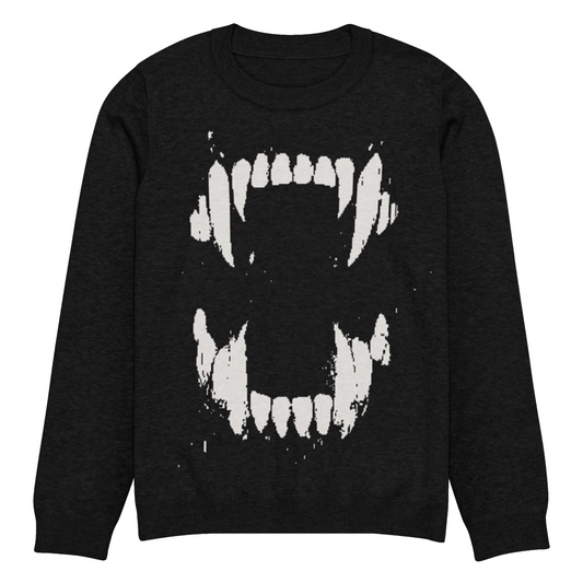 Thirst Trap Knit Crewneck Sweater Goth Cloth Co.