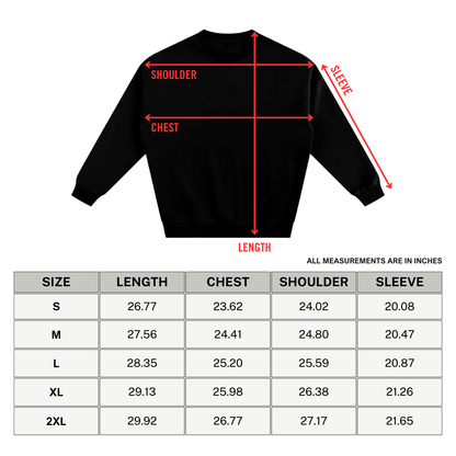 To Live Without You Fleeced Sweatshirt Goth Cloth Co.