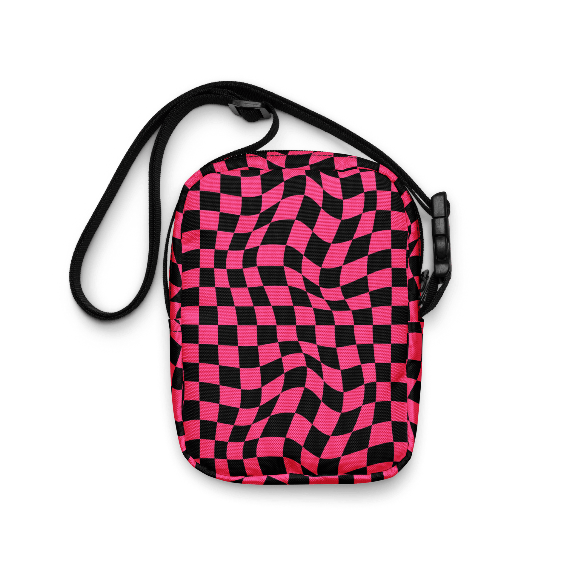 Twisted Tiles Checkerboard Crossbody Bag Goth Cloth Co.