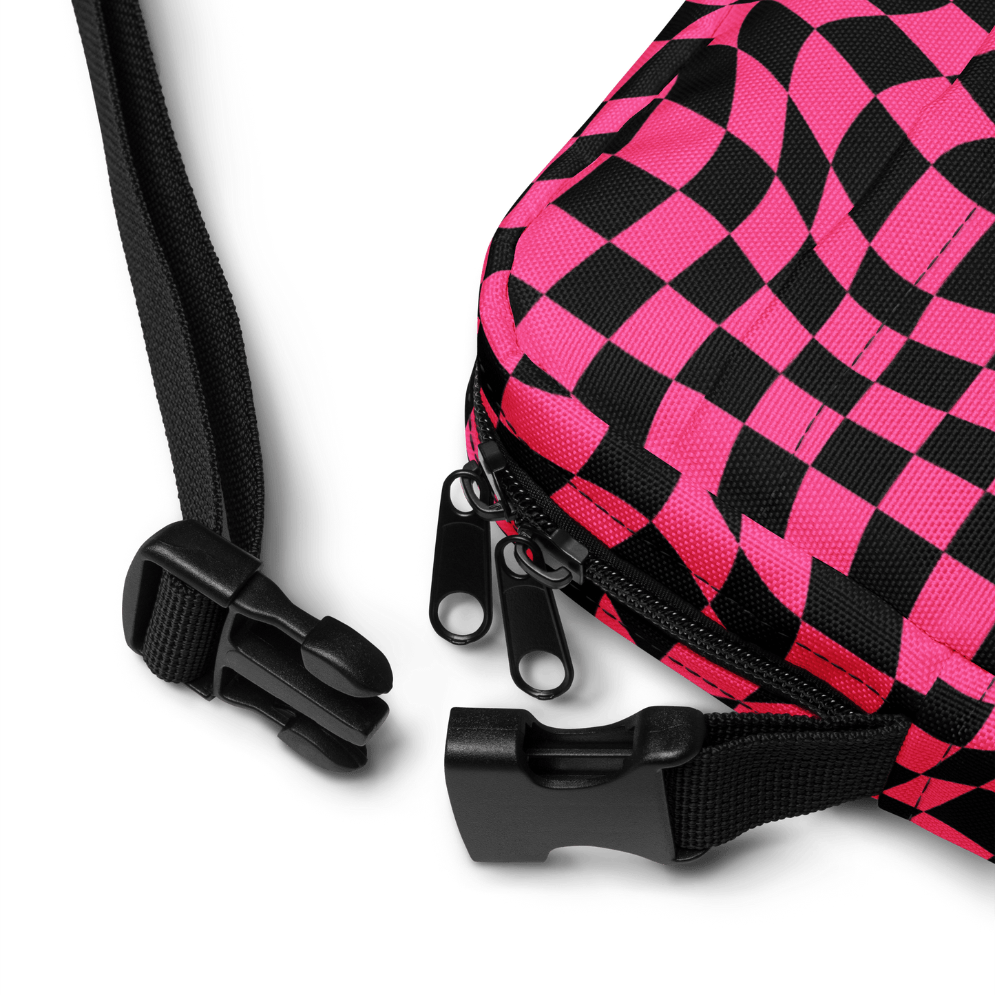 Twisted Tiles Checkerboard Crossbody Bag Goth Cloth Co.