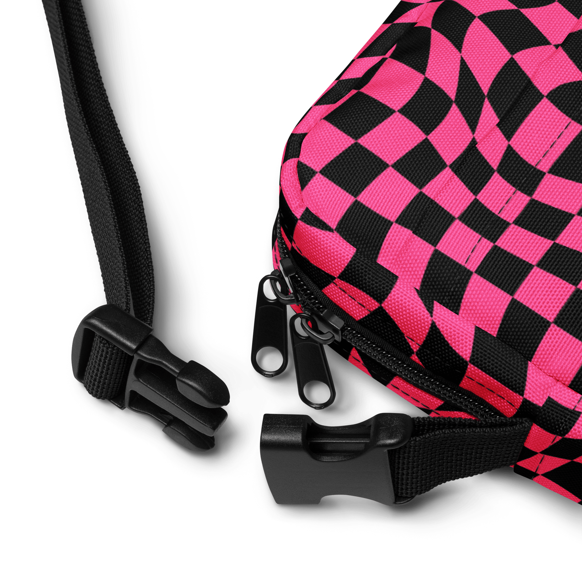Twisted Tiles Checkerboard Crossbody Bag Goth Cloth Co.