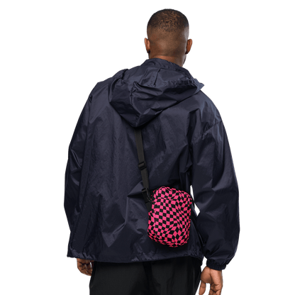 Twisted Tiles Checkerboard Crossbody Bag Goth Cloth Co.