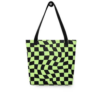 Twisted Tiles Tote Bag Goth Cloth Co.