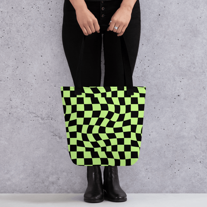 Twisted Tiles Tote Bag Goth Cloth Co.