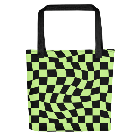 Twisted Tiles Tote Bag Goth Cloth Co.