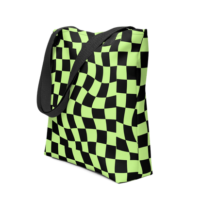 Twisted Tiles Tote Bag Goth Cloth Co.