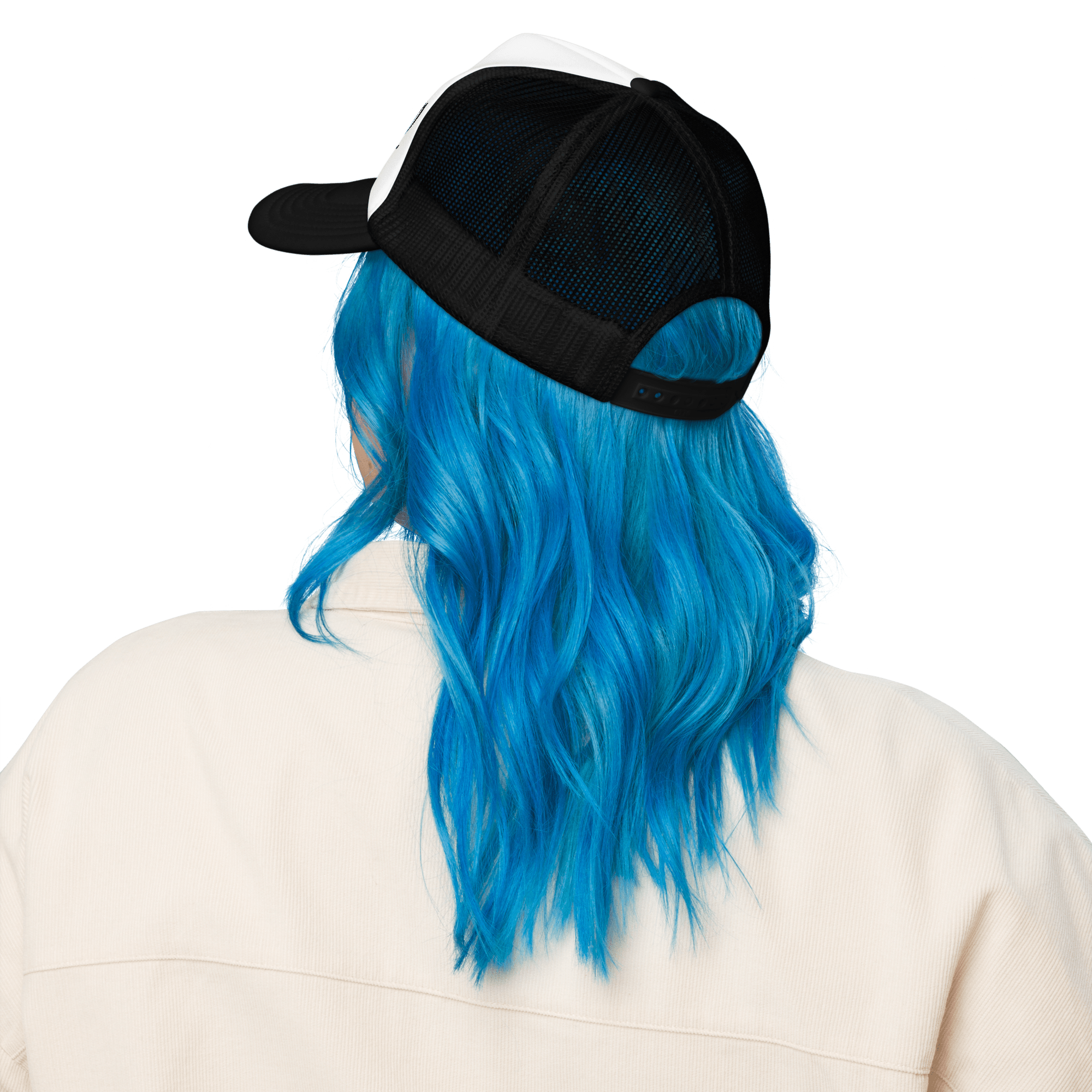 Unholy Embroidered Foam Trucker Hat Goth Cloth Co.
