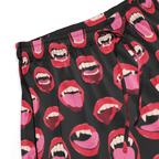 Vampire Kiss Silky Pajama Shorts Goth Cloth Co.