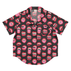 Vampire Kiss Silky Pajama Top Goth Cloth Co.