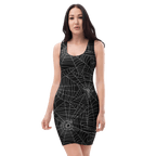 Web Weaver Bodycon Dress Goth Cloth Co.