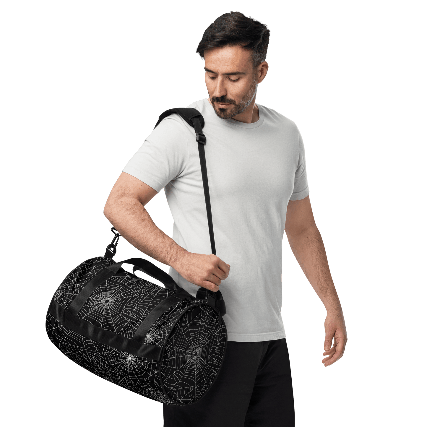 Web Weaver Gym Bag Goth Cloth Co.