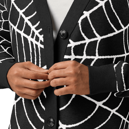 Web Weaver Knit Cardigan Goth Cloth Co.