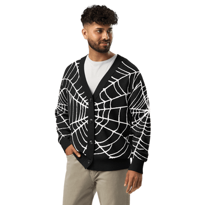 Web Weaver Knit Cardigan Goth Cloth Co.