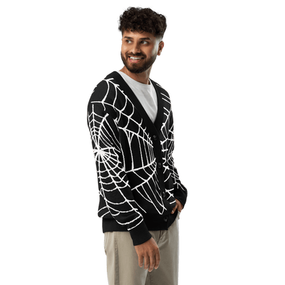 Web Weaver Knit Cardigan Goth Cloth Co.